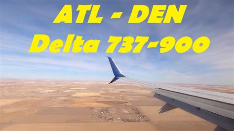 Atl to den. To reach Denver from Atlanta, you can choose among the top airlines that include American Airlines and US Airways. Your flights from Atlanta to Denver will take about four hours and thirty minutes to cover the distance of 1,197 miles excluding the layover time. Pass time on the flight by watching in-flight movie or listening to music. 