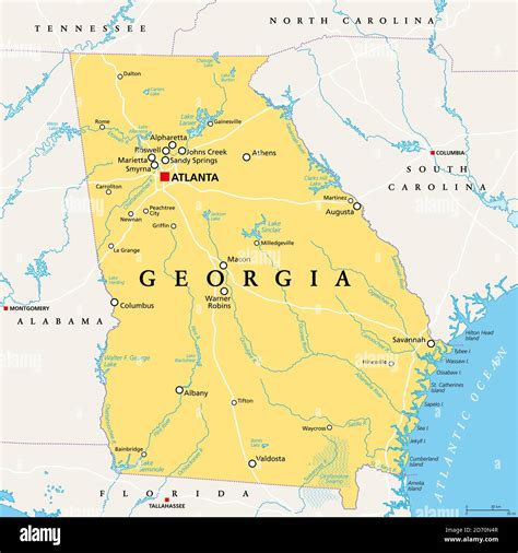 Atlanta Ga Map