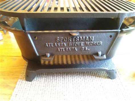 Vintage LODGE Cast Iron SPORTSMAN GRILL Hibachi BBQ Camp Stove. Opens in a new window or tab. Pre-Owned. C $291.80. Top Rated Seller Top Rated Seller. or Best Offer. ... Atlanta Stove Works Sportsman Grill - Original Unused. Opens in a new window or tab. Pre-Owned. C $407.17. racrah-0 (1,012) 99%. Buy It Now +C $137.73 shipping.