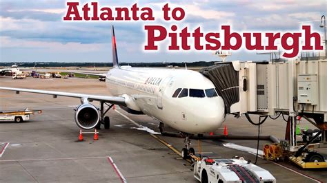 What companies run services between Pittsburgh, PA, USA and Atlanta, GA, USA? Southwest Airlines, Delta and two other airlines fly from Pittsburgh to Atlanta every 2 hours. Alternatively, you can take a bus from Pittsburgh to Atlanta via Washington Union Station in around 18h 50m.. 