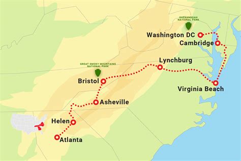 Flight • $33 (€29) • 1 h 46 min. Popular travel companies. Greyhound, Frontier Airlines or Amtrak. Travel 540 miles (871 km) by bus, train or flight between Atlanta, GA and Washington, DC. The most popular travel companies which serve this trip are Greyhound, Frontier Airlines or Amtrak among others.. 