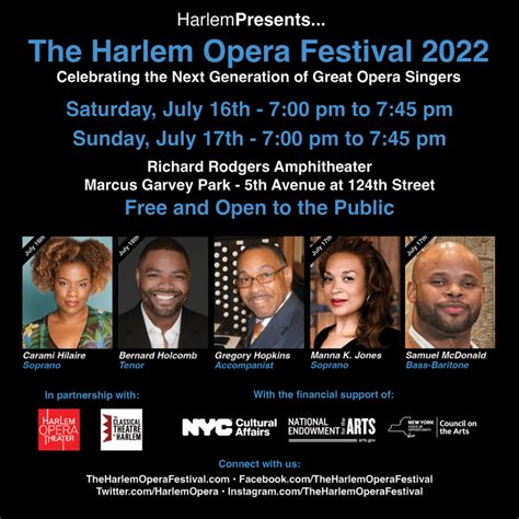 Atlantic Arts Foundation and Harlem Opera Theater to Present Britten…