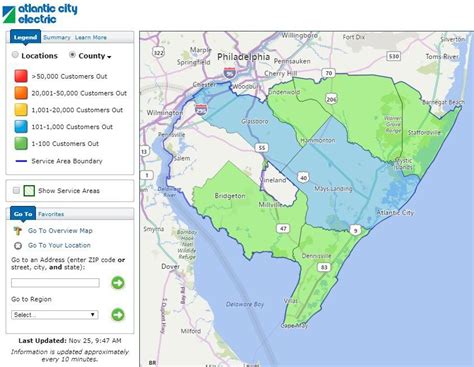 Atlantic city electric outage map. Things To Know About Atlantic city electric outage map. 
