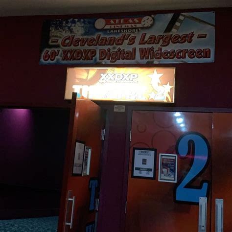 Atlas cinemas lakeshore 7. Atlas Diamond Center 16 (5 mi) Atlas Lakeshore 7 (9.2 mi) Atlas Cinemas Eastgate 10 (10.4 mi) Cedar Lee Theatres (15.4 mi) Silverspot Cinema Pinecrest (16 mi) Cleveland Institute of Art Cinematheque (16.3 mi) Atlas Cinemas at Shaker Square (17.2 mi) 