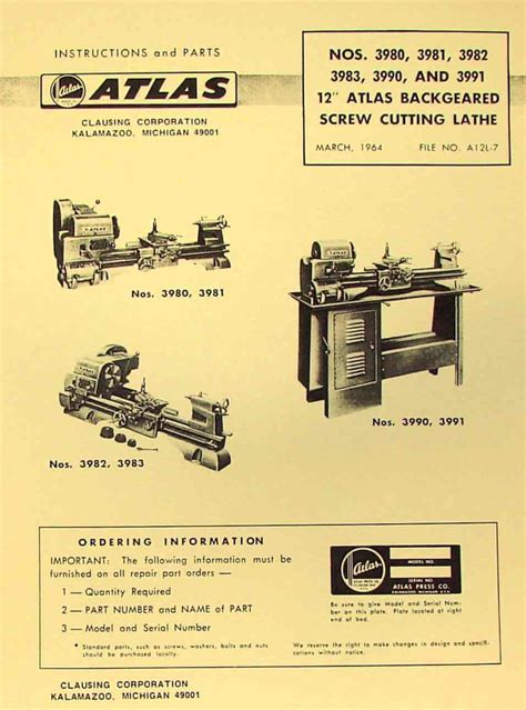 Atlas craftsman metal lathe operation manual. - Crítica textual y anotación filológica en obras del siglo de oro.