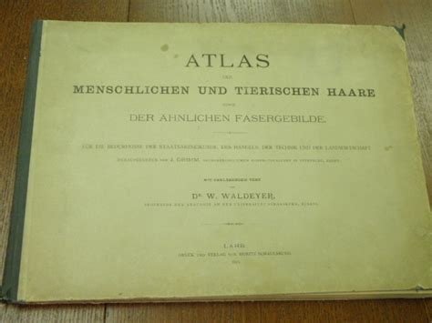 Atlas der menschlichen und tierischen haare. - Te deum ou illatio?: contribution à l'histoire de l'euchologie latine à propos des origines du ....