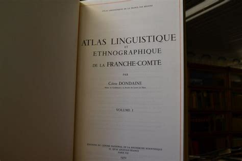 Atlas linguistique et ethnographique de la franche comté. - Loi qui suspend toute contestation ayant pour objet la re siliation d'une vente judicielle, etc.
