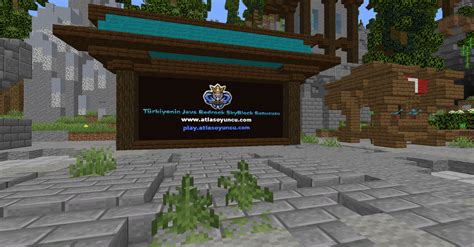 AtlasOyuncu Türkiye'nin Java Bedrock Sunucusu.