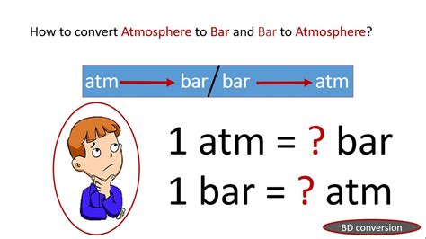 Atm (Atmosfer) birimi ile Bar (Bar) birimi arasındaki oran 1.