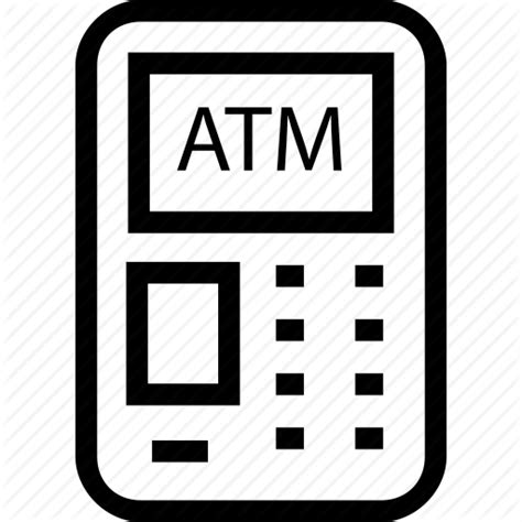 Atm Machine Icon 430410 Free Icons Library