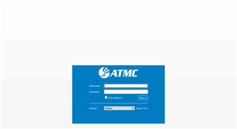 Atmc webmail login. ATMC 