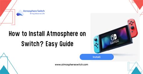 Atmosphere switch modding.  This Nintendo Switch Modding tutorial shows you how to insta...