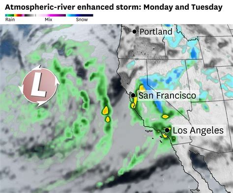 Atmospheric river targets California: When will the rain stop in SoCal?