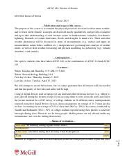 Atoc 184 mcgill syllabus.  Access study documents, get answers to your stud...