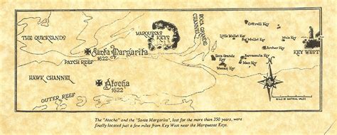 Atocha Certificate of Authenticity, Treasure Map …