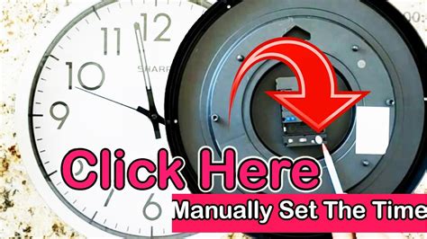 Atomic Clock Instructions MANUAL SETUP