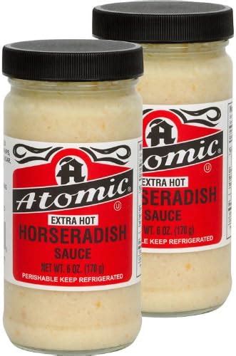 Atomic Horseradish - Extra Hot - "2 Pack" - 6 Oz Jars - 12 …