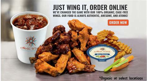 Atomic Wings in Guilderland offering freebies to celebrate grand reopening