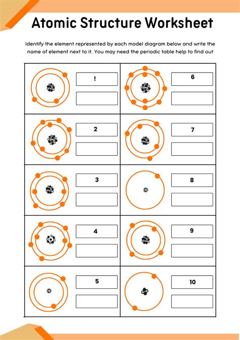 Atomic structure worksheet doc.  This browser version is no longer suppo...