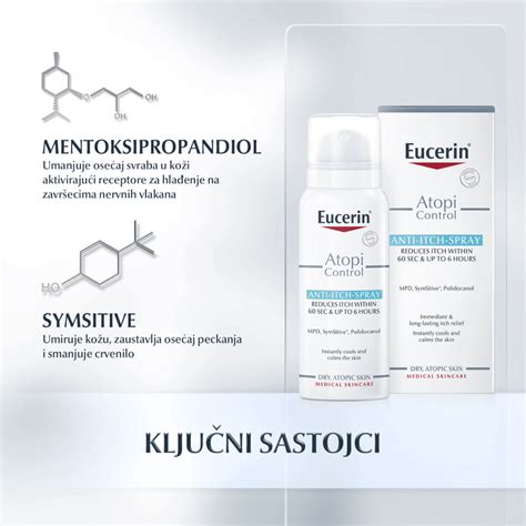 AtopiControl Sprej protiv svraba ǀ Atopijski dermatitis ǀ Eucerin