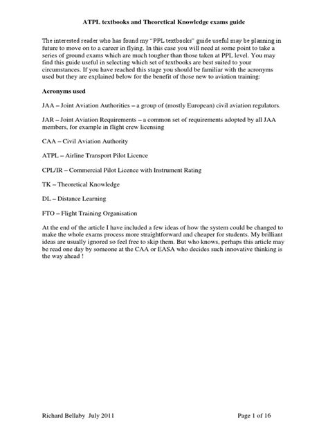 Atpl books pdf.  fl ying.  We help students apply theoretical knowledge ...