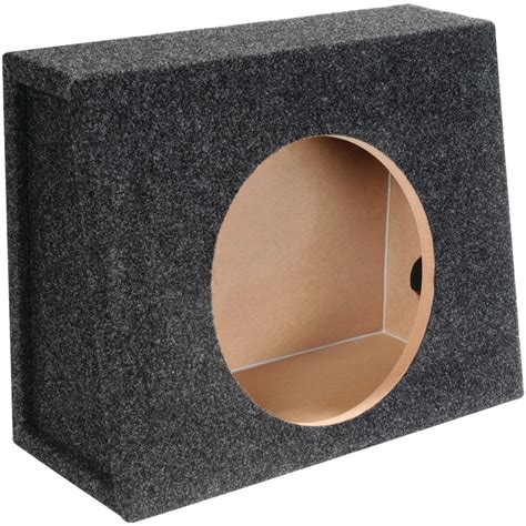 Atrend sub enclosures. This enclosure is certified and approved by Soundqubed. If you are looking for the best quality sound and absolute best value choose this Atrend enclosure for your Soundqube subwoofer. Enclosure Dimensions: 14.25”, Height: 18.37”, Width: 48.25”, Depth: 24.5” 