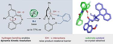 Atropselective synthesis of N-aryl pyridones via dynamic kinetic ...