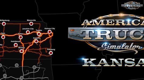 Kansas is officially in development. Nebraska is likely to be released after Kansas possibly early 2024. (Click image of map to enlarge) Full American Truck Simulator Map. ... California ATS Main Roads Included: I-5, I-8, I-10, I-40, I-80, I …