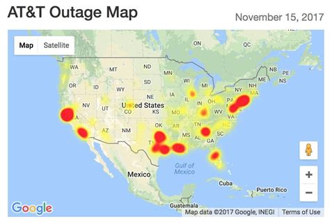 AT&T outage map · 2024-05-24 Reports Summ