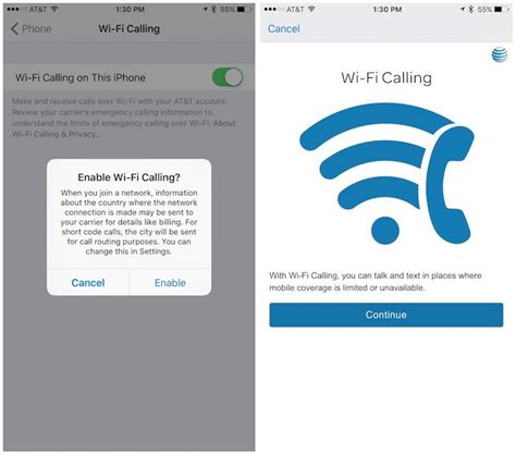 Att wifi calling. In this tutorial, you will learn how to: • Activate Wi-Fi calling • Make a Wi-Fi call • Quickly turn on/off Wi-Fi calling. When your phone is connected to Wi-Fi, Wi-Fi Calling is on, and a cellular connection is unavailable or poor, you'll see the Wi-Fi Calling icon in the Notification bar to indicate that calls will be carried over Wi-Fi. 