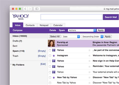 Best in class Yahoo Mail, breaking local, national and global news, finance, sports, music, movies... You get more out of the web, you get more out of life.. 