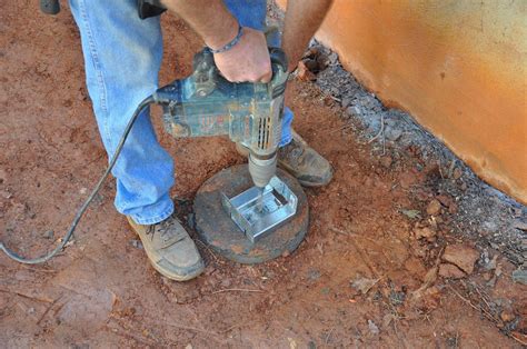 Attach 4x4 to concrete. Step 1: Attach Wood to Concrete Using Fasteners. The first and best solution for attaching wood to concrete is using fasteners. Fasteners are nail guns also known as powder-actuated guns which are fast and easy. This process doesn’t require any measuring or drilling. 