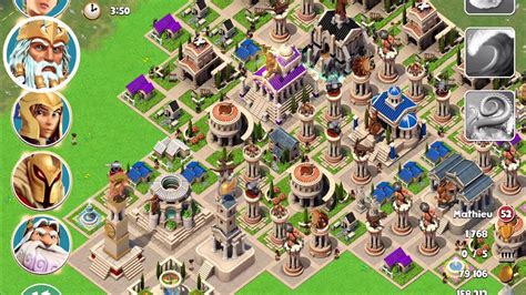 Attacking Mathieu‘s base in gods of olympus YouTube
