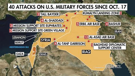 Attacks on US troops in Middle East rise over the weekend