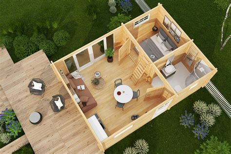 Attefallshus med toalett