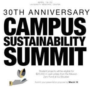 Attend the 30th Annual Campus Sustainability Summit