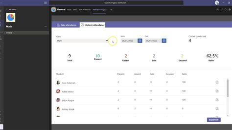 Attendance App - Free Microsoft Teams App Template!