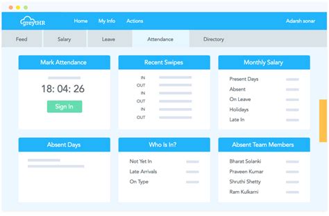 Attendance Management System Attendance Software Greythr