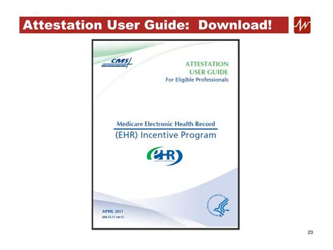 Attestation Guide Incentive Ehr