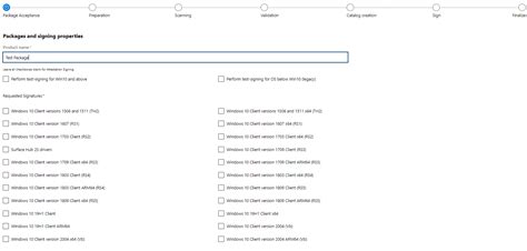 Attestation sign Windows 10+ drivers - Windows drivers