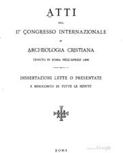 Atti dell iio congresso internazionale di archeologia cristiana, tenuto in roma nell' aprile 1900. - Características demográficas de la población en bolivia..