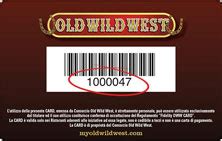 Attivazione Old Wild West Card