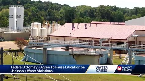 Attorneys agree to pause federal litigation for water violations in Mississippi’s capital