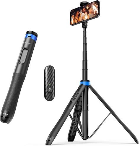  Integrated Innovation Design - The ATUMTEK Selfie Stick and tripod stand integrating together, combined with premium aluminium extendable stick, the selfie stick is extremely stable. . Atumtek