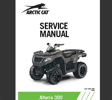 Atv Cat Service Arctic Manual