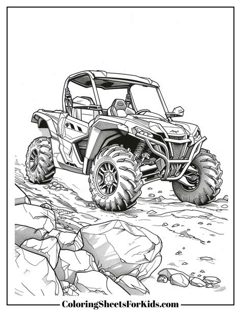 Atv Coloring Sheets