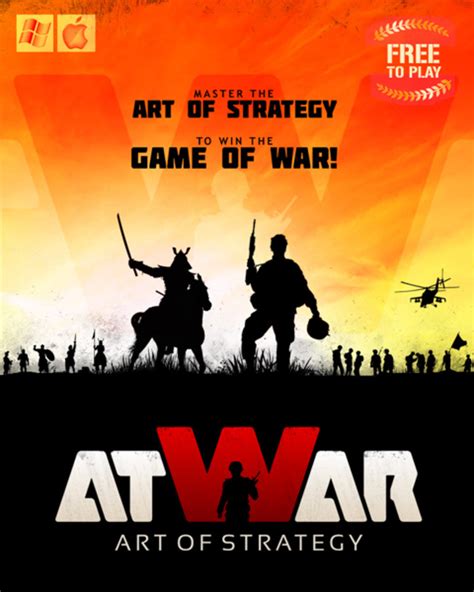 Atwar. atWar，前身Afterwind，是設計靈感來自<戰國風雲>與<軸心國與同盟國>的戰爭策略遊戲。因AW的先進遊戲玩法與玩家自創千變萬化的軍隊和地圖，這比<戰國風雲在線>更好玩。您可以選擇玩較短激烈的戰鬥或一個每天登錄的輕鬆遊戲。 