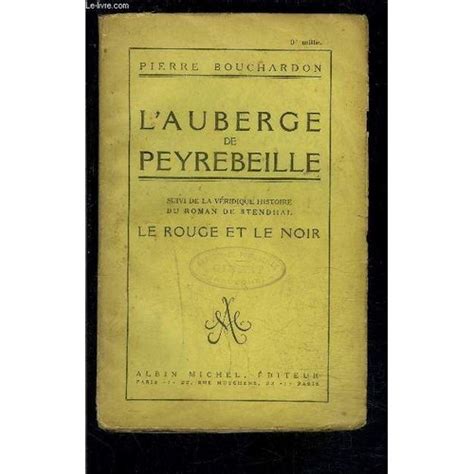 Auberge de peyrebeille, suivi de, la vérdique histoire du roman de stendhal. - Stihl 028 wood boss parts manual.
