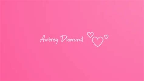 Aubreydiamond Onlyfans Leak