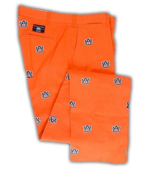 Auburn Stadium Pant in Orange by Pennington & Bailes